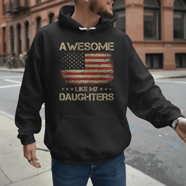 Dad From Daughter Awesome Like My Daughters Men Hoodie