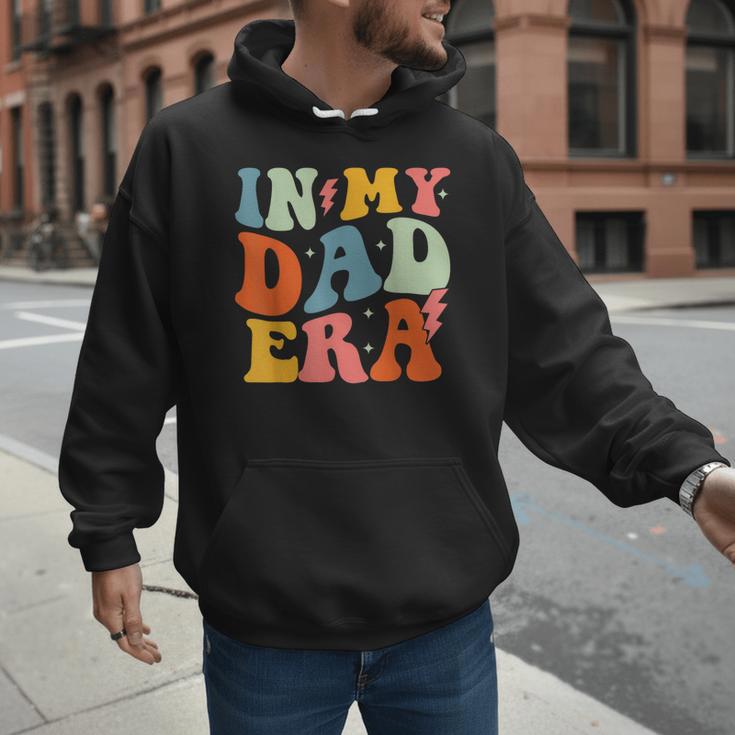 In My Dad Era Groovy Papa Daddy Fathers Day For Men Men Hoodie