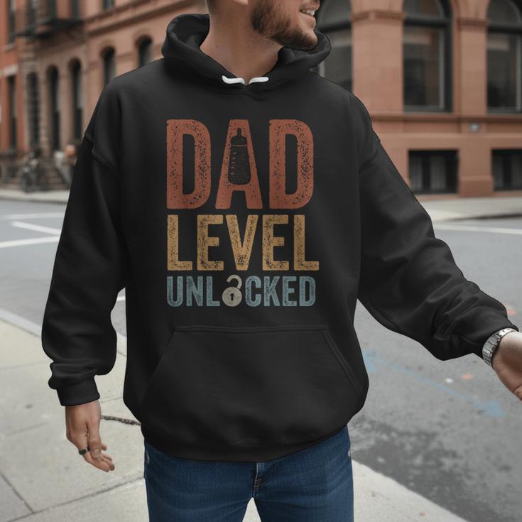 Dad Level Unlocked Father To Be New Daddy Men Hoodie Dad Level Unlocked Father To Be New Daddy Men Hoodie