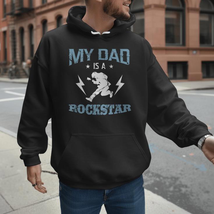 MY DAD IS A ROCKSTAR DADDY Father Sday Men Hoodie