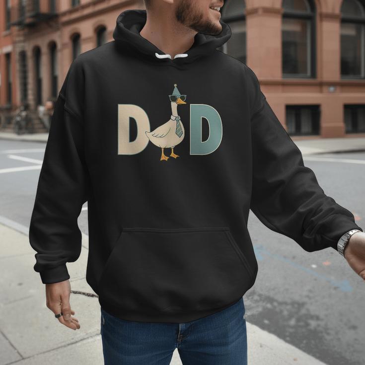 Dad Silly Goose 1st Birthday Family Matching Pocket Men Hoodie