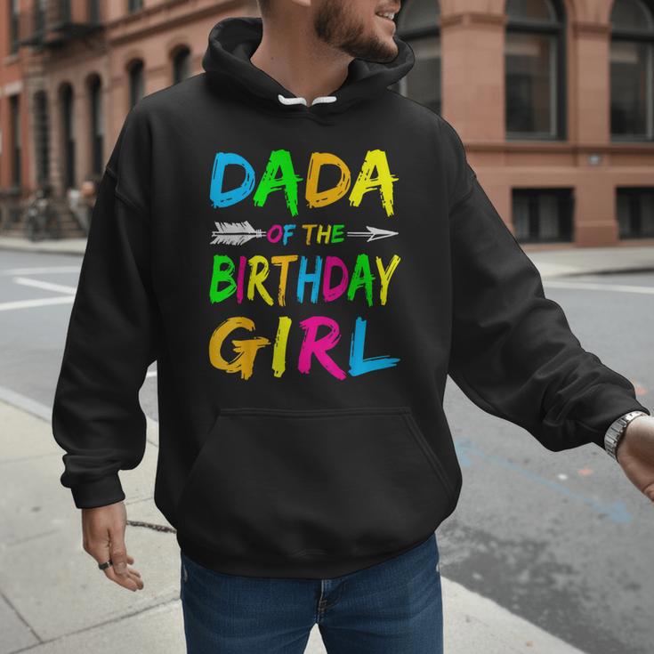 Dada Of The Birthday Girl Retro 80's Party Shirt Men Hoodie