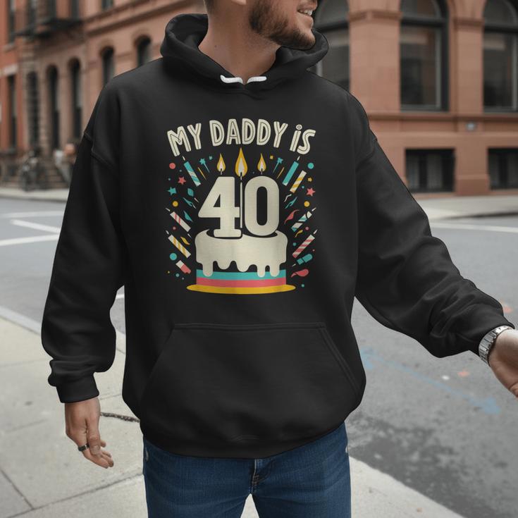My Daddy Is 40 Years Old Father 40th Birthday Dad Men Hoodie My Daddy Is 40 Years Old Father 40th Birthday Dad Men Hoodie