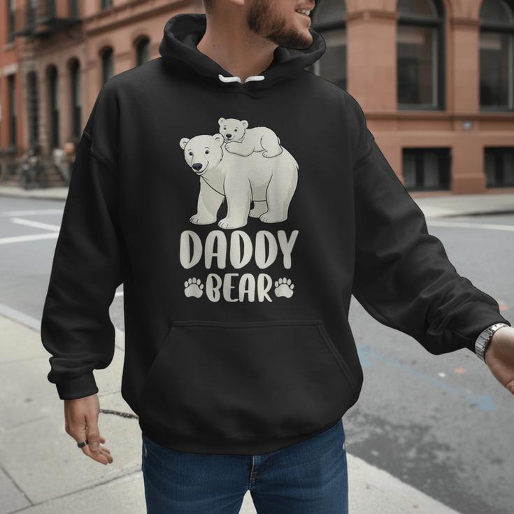 Daddy Bear And Cub Polar Bear Men Hoodie Daddy Bear And Cub Polar Bear Men Hoodie