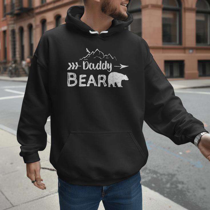 Daddy Bear Shirt Matching Family Mama Papa Bear Camping Men Hoodie