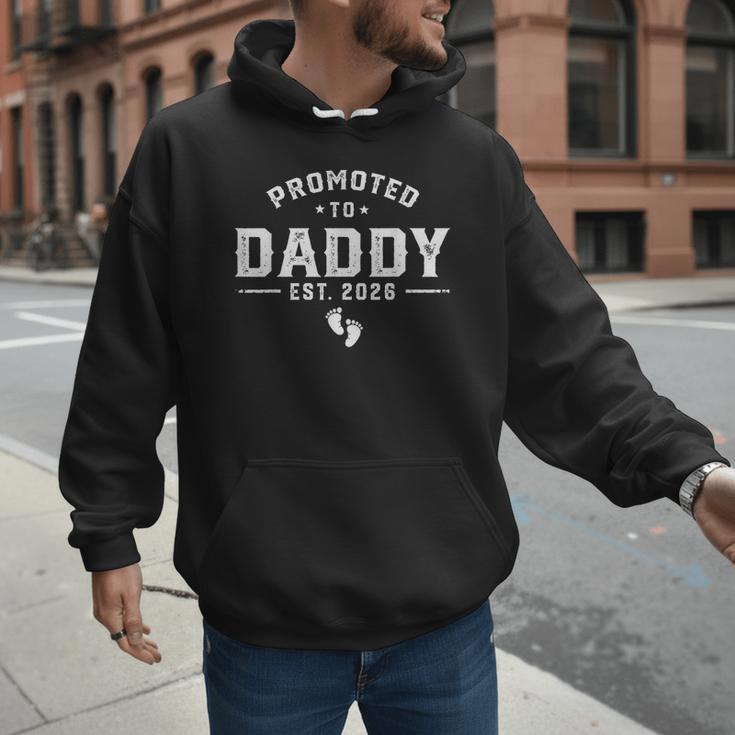 Daddy Est 2026 Daddy To Be New Dad 2026 Men Hoodie