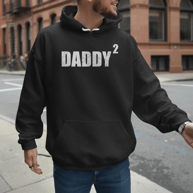 Daddy Squared Shirt 2 Second Pregnancy Announcement Shirt Men Hoodie