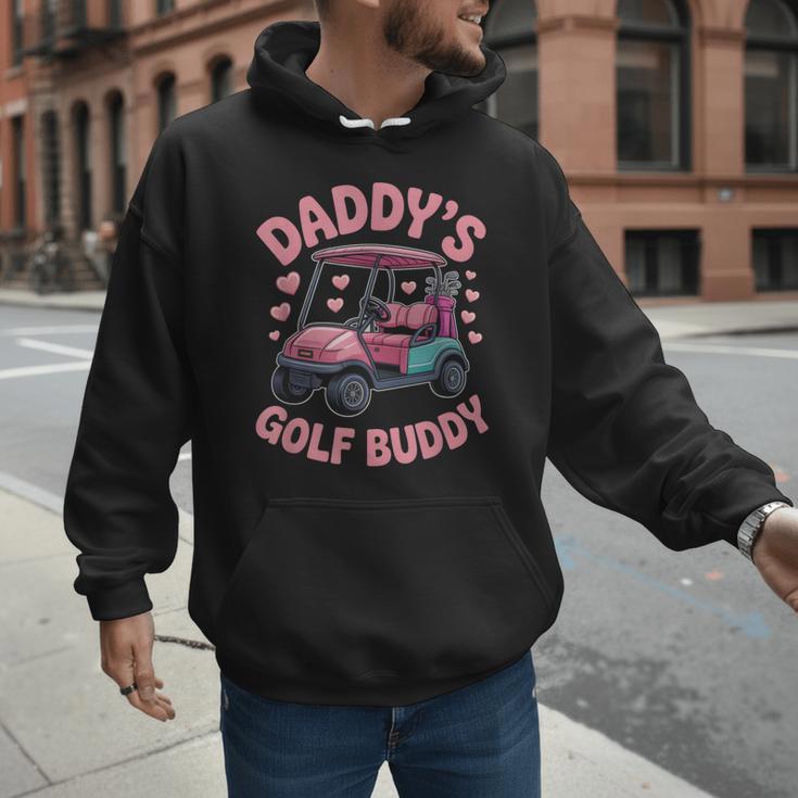 Daddy's Golf Buddy Cute Family Golfer Sport Fan Tee Matching Men Hoodie