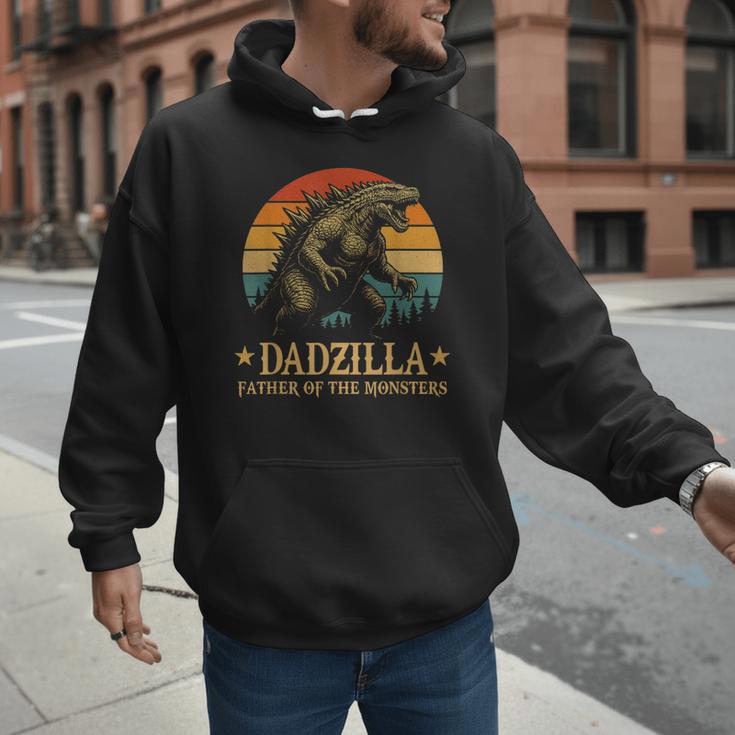 Dadzilla-Father Of The Monsters Dad Father's Day Men Hoodie