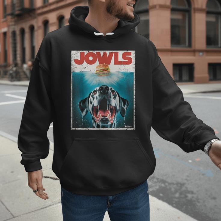 Dalmatian Jowls Cute Paws Spot Dog Mom Top Dog Dad Men Hoodie