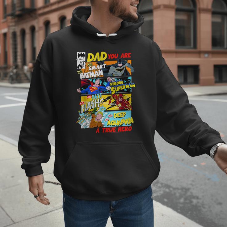 DC Comics Father's Day Justice League Dad Attributes Men Hoodie