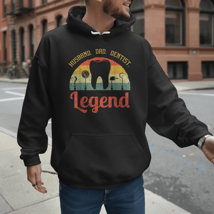 Dentist Dental Surgeon Dentistry Husband Dad Oral Hygiene Men Hoodie
