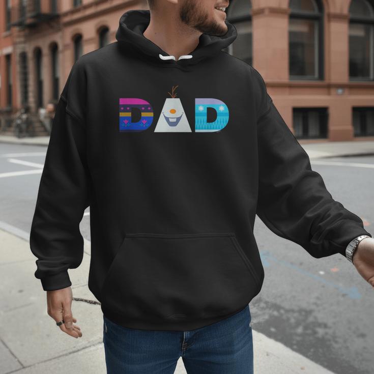 Disney Frozen Elsa Anna Olaf Dad Father's Day Birthday Men Hoodie