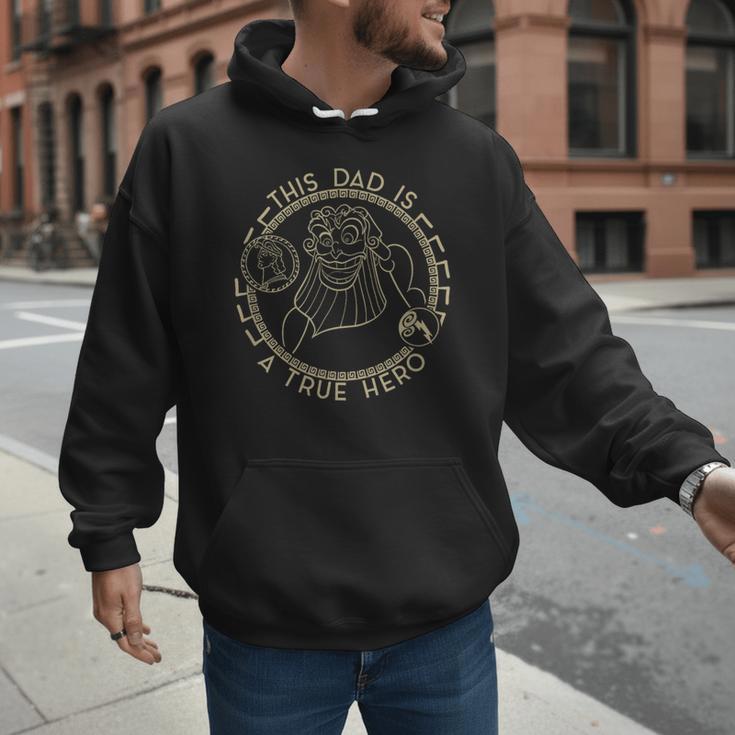 Disney Hercules Father's Day Zeus This Dad Is A True Hero Men Hoodie