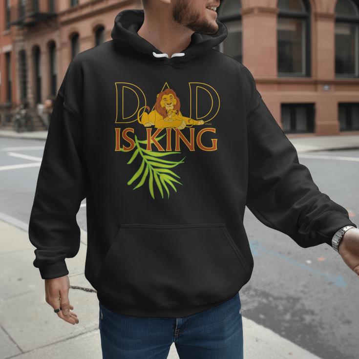 Disney The Lion King Dad Is King Mufasa & Simba Father's Day Men Hoodie Disney The Lion King Dad Is King Mufasa & Simba Father's Day Men Hoodie