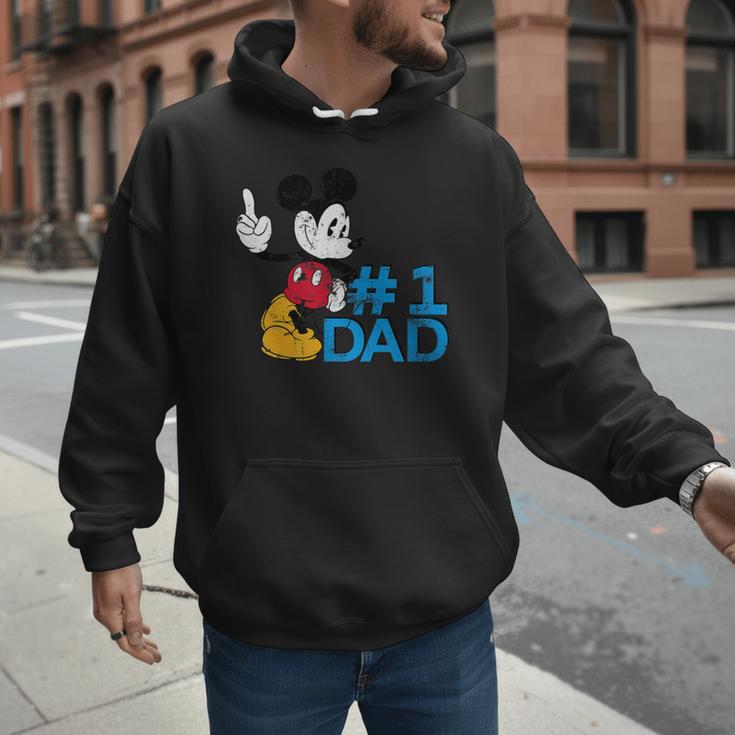 Disney Mickey Mouse Father's Day 1 Dad Men Hoodie Disney Mickey Mouse Father's Day 1 Dad Men Hoodie