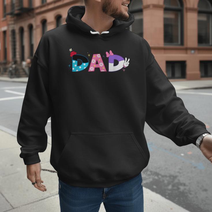 Disney Minnie Mouse And Daisy Duck Dad Father's Day Birthday Men Hoodie Disney Minnie Mouse And Daisy Duck Dad Father's Day Birthday Men Hoodie