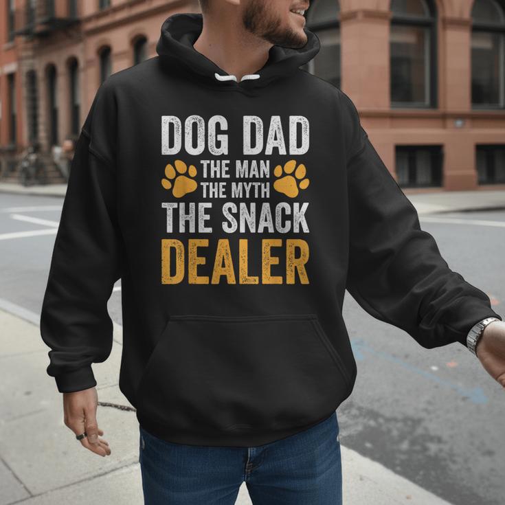 Dog Dad The Man The Myth The Snack Dealer Men Hoodie Dog Dad The Man The Myth The Snack Dealer Men Hoodie
