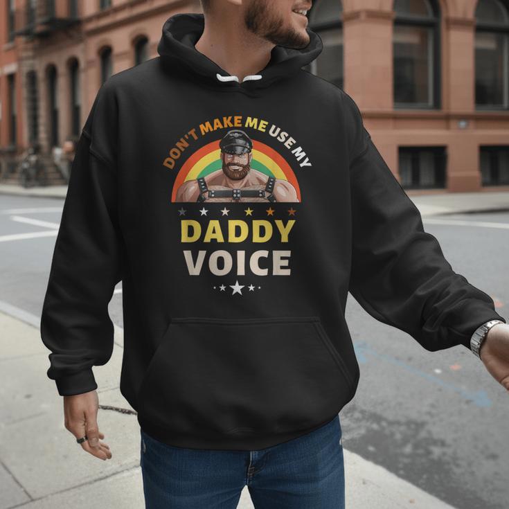 Don't Make Me Use My Daddy Voice Gay Bear Pride Men Hoodie Don't Make Me Use My Daddy Voice Gay Bear Pride Men Hoodie
