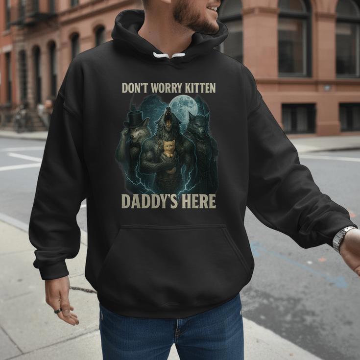 Don't Worry Kitten Daddy's Here Men Hoodie Don't Worry Kitten Daddy's Here Men Hoodie