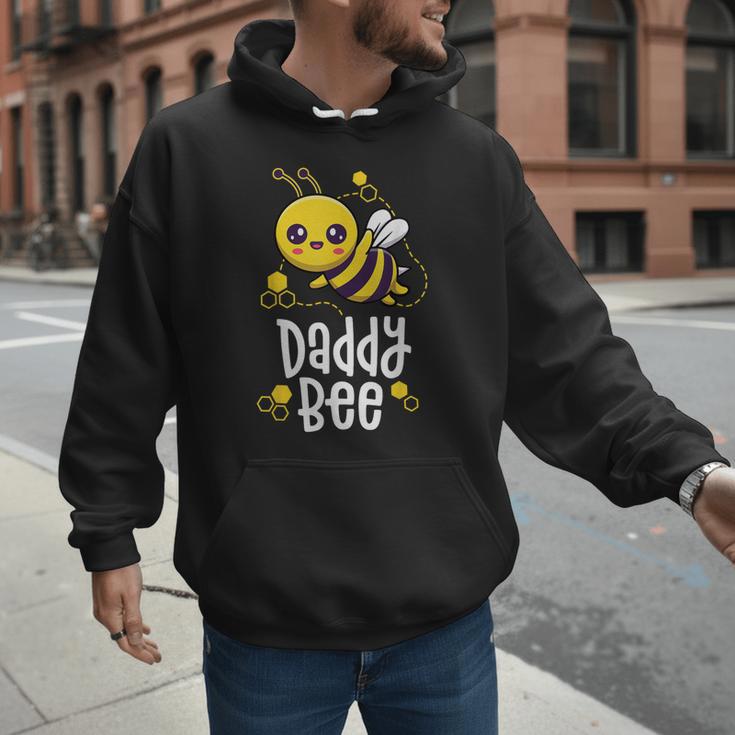 Family Bee Shirts Dad Daddy First Bee Day Outfit Birthday Men Hoodie