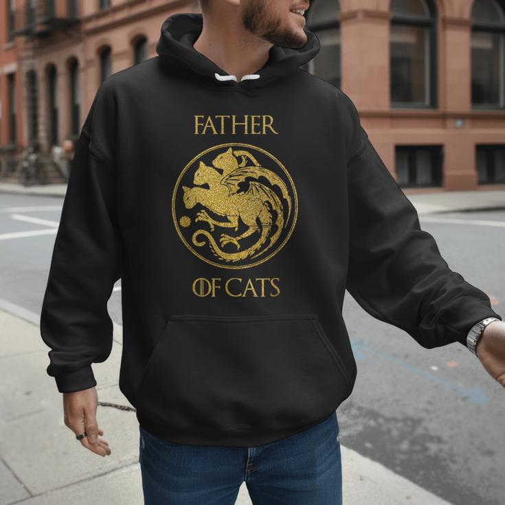 Father Of Cats Shirt Cat Dad Cat Daddy Men Hoodie
