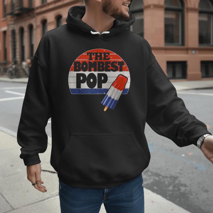 Fathers Day Shirt Cool Dad Bombest Pop Retro 80s Dad Men Hoodie Fathers Day Shirt Cool Dad Bombest Pop Retro 80s Dad Men Hoodie