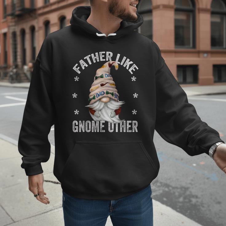 Grandpa Fathers Day Gnome For Men And Best Dad Pun Men Hoodie
