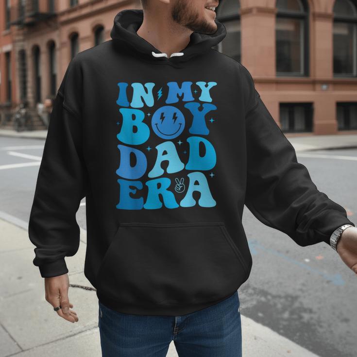 Groovy In My Boy Dad Era For Fathers Day Men Hoodie