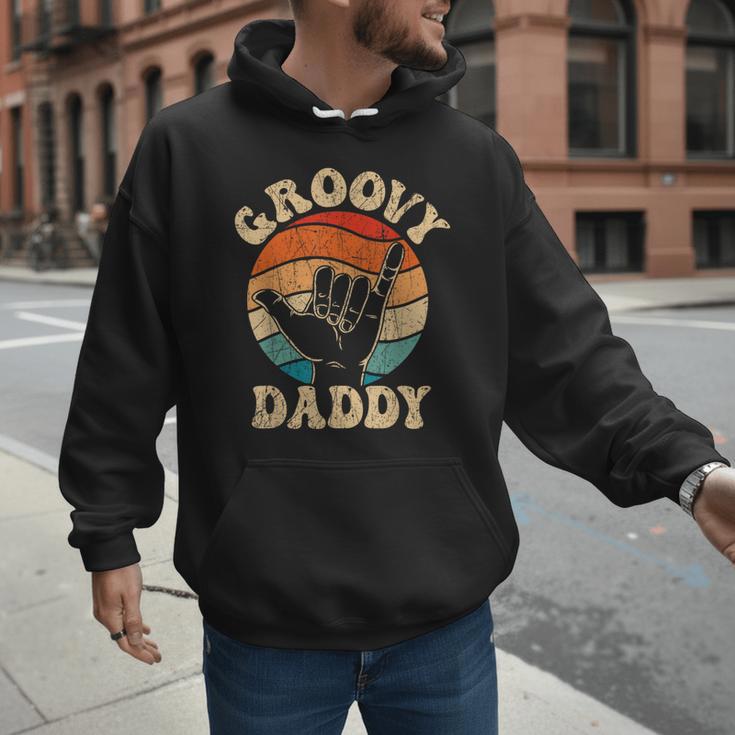 Groovy Daddy 70s Aesthetic Nostalgia 1970's Retro Groovy Dad Men Hoodie Groovy Daddy 70s Aesthetic Nostalgia 1970's Retro Groovy Dad Men Hoodie
