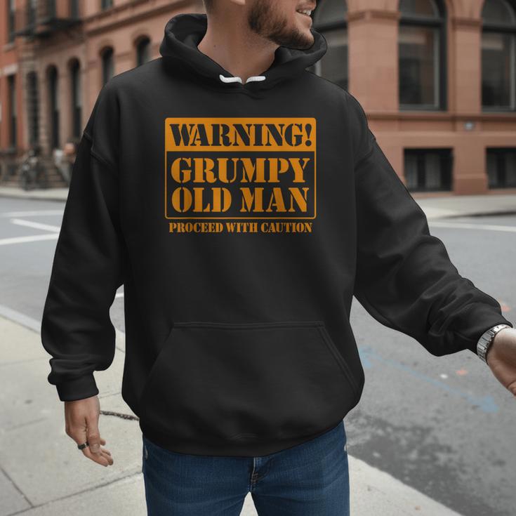 Grumpy Old Man Tee Shirt For Grandfathers Dads Father's Day Men Hoodie