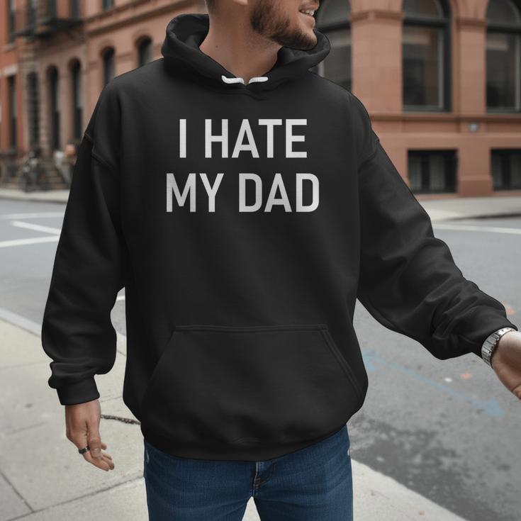 I Hate My Dad Jokes Sarcastic Men Hoodie I Hate My Dad Jokes Sarcastic Men Hoodie