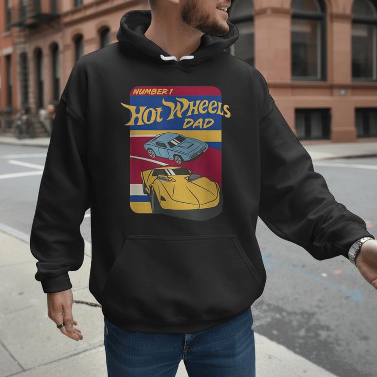 Hot Wheels Father's Day Number 1 Dad Men Hoodie