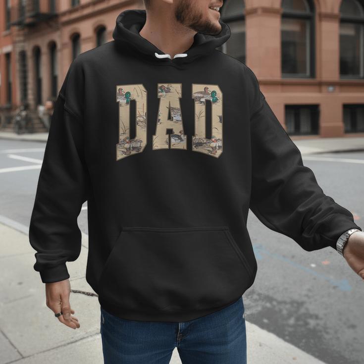 Hunting Dad Duck Camouflage Camo Waterfowl Duck Camo Men Men Hoodie