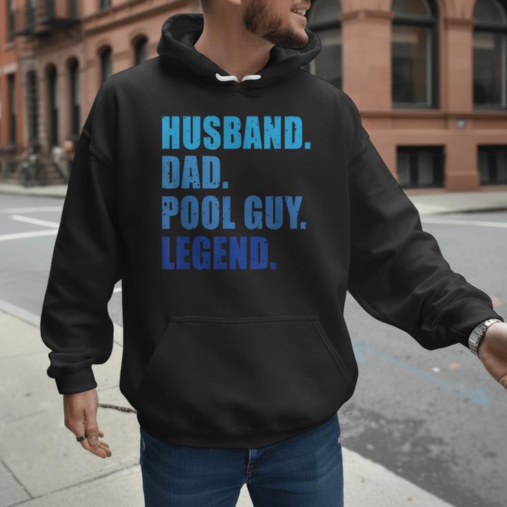 Husband Dad Pool Guy Legend Men Men Hoodie Husband Dad Pool Guy Legend Men Men Hoodie