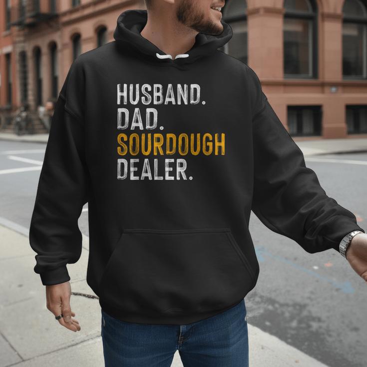 Husband Dad Sourdough Dealer Sourdough Baker Men Hoodie