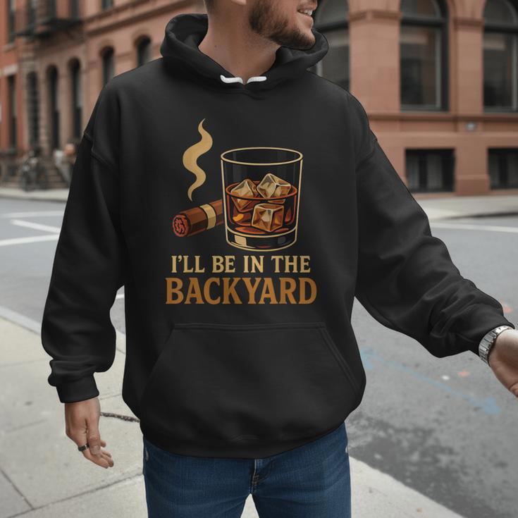 I’Ll Be In The Backyard Cigar Whiskey Dad Bourbon BBQ Summer Men Hoodie I’Ll Be In The Backyard Cigar Whiskey Dad Bourbon BBQ Summer Men Hoodie