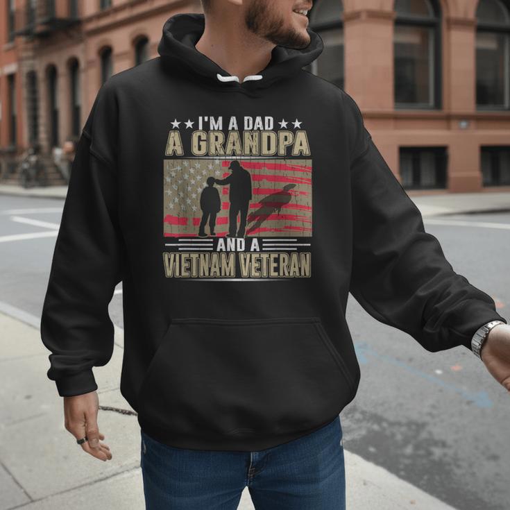 I'm A Dad a Grandpa And a Vietnam Veteran Men Hoodie