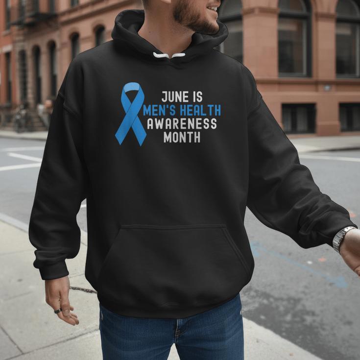 June Is Men’s Health Awareness Month Ribbon For Dad Grandpa Men Hoodie