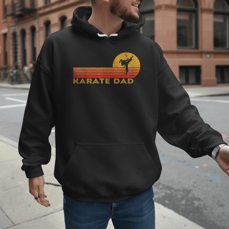 Karate Dad Martial Arts Retro Men Hoodie