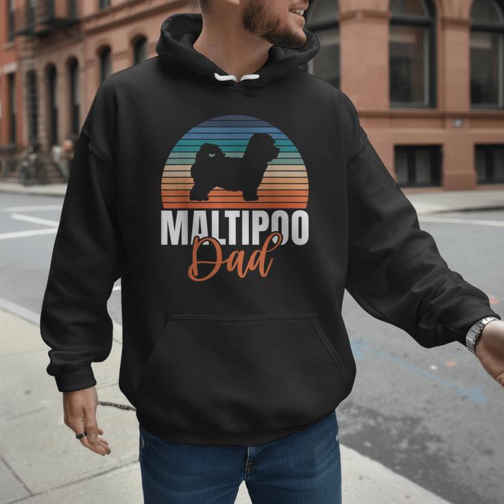 Maltipoo Dad Men Hoodie