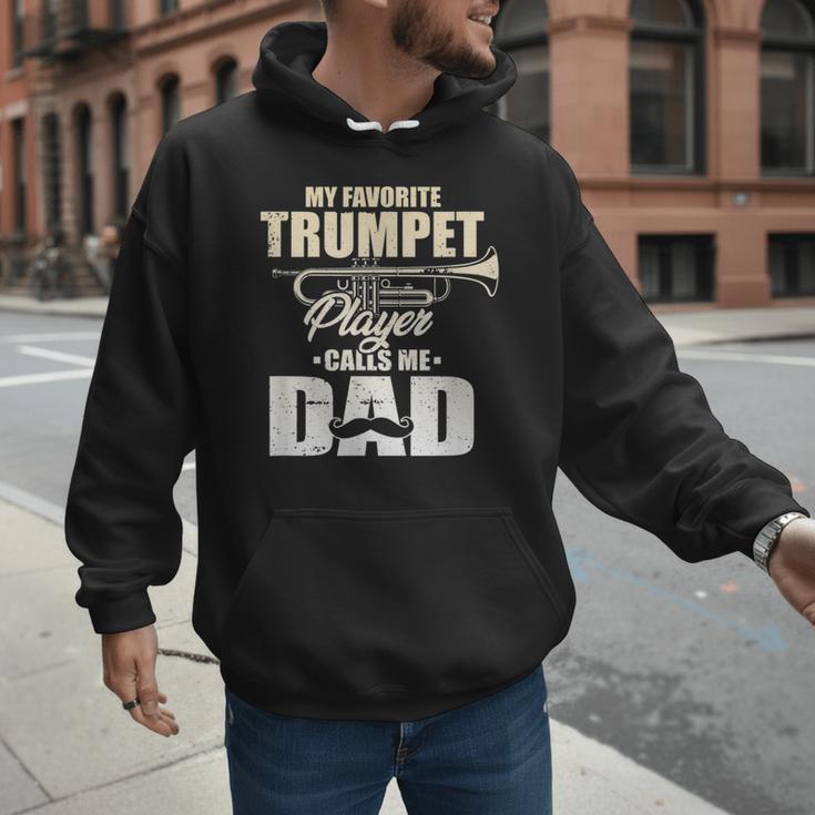 Marching Band Dad My Favorite Trumpet Player Calls Me Dad Men Hoodie Marching Band Dad My Favorite Trumpet Player Calls Me Dad Men Hoodie