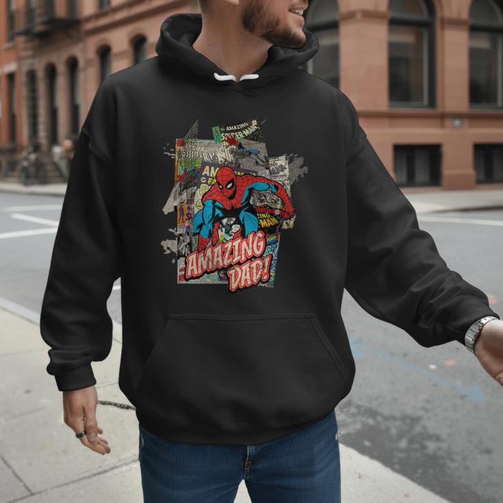 Marvel Spider-Man Amazing Dad Father's Day Men Hoodie