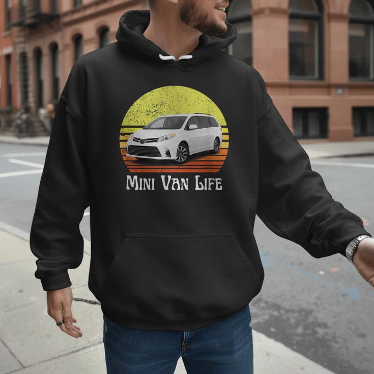 Mini Van Life Soccer Mom Dad Parent For Parents Men Hoodie