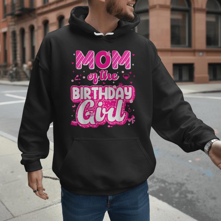 Mom And Dad Birthday Girl Family Matching Party Decorations Men Hoodie