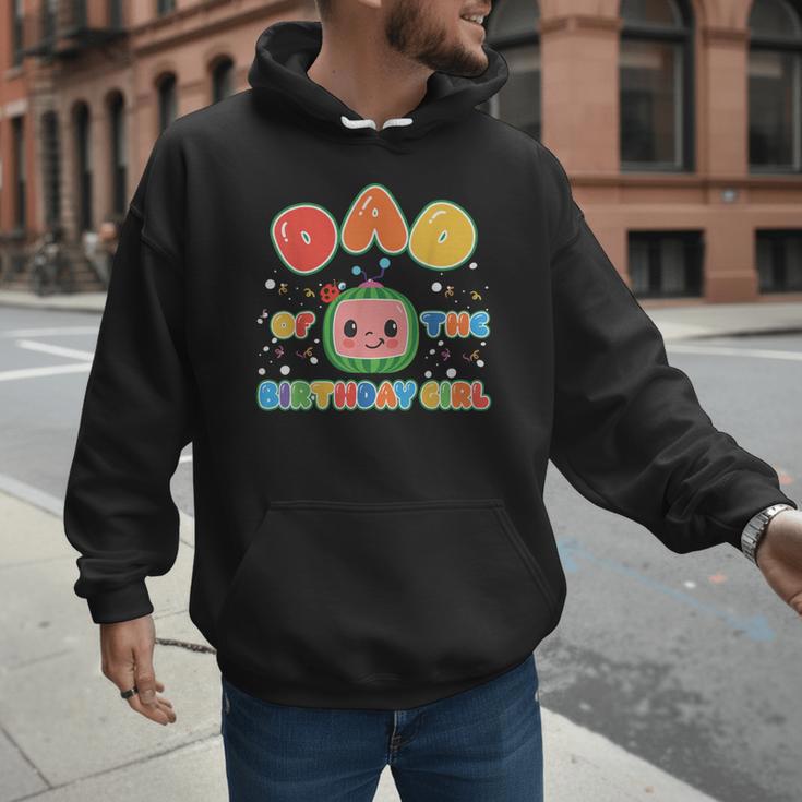 Mom And Dad Of The Birthday Girl Melon Family Matching Men Hoodie