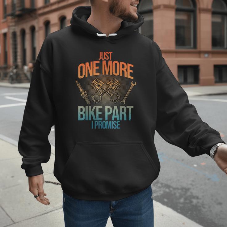 Motorcycle Mechanic Art For Men Dad Motorcycle Lovers Biker Men Hoodie