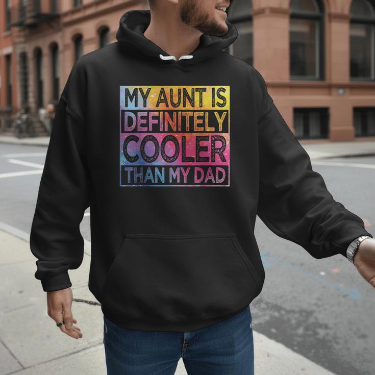 Nephew Niece My Aunt Is Cooler Than My Dad Men Hoodie
