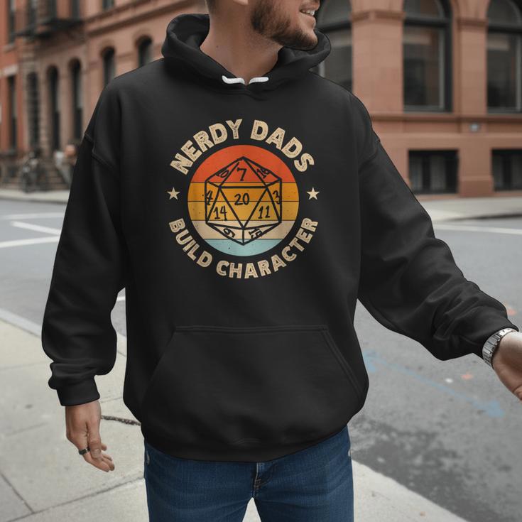 Nerdy Dads Build Character Men Hoodie Nerdy Dads Build Character Men Hoodie