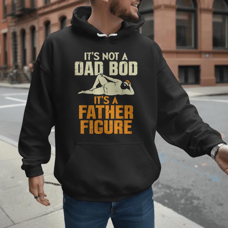 Not Dad BOD Its A Father Figure Fathers Day Daddy Papa Men Hoodie